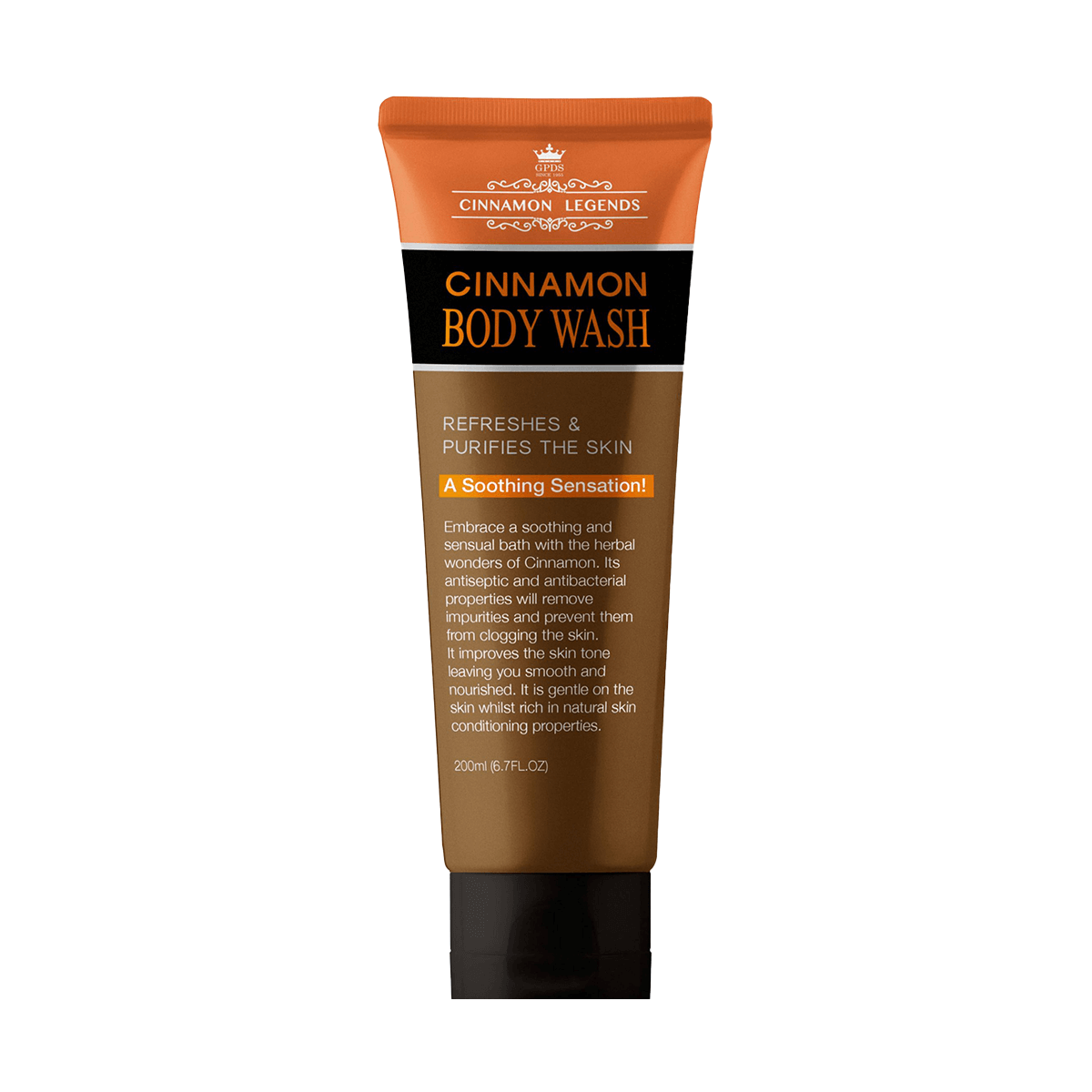 Cinnamon Body Wash 200ml Cinnamon Legends