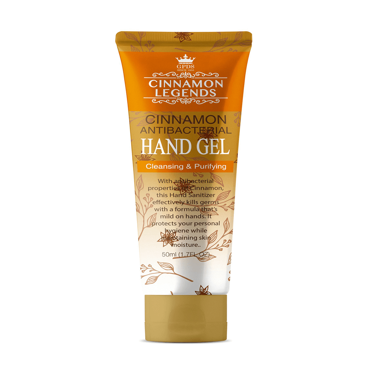 Cinnamon Hand Gel 50ml Ceylon Cinnamon Legends