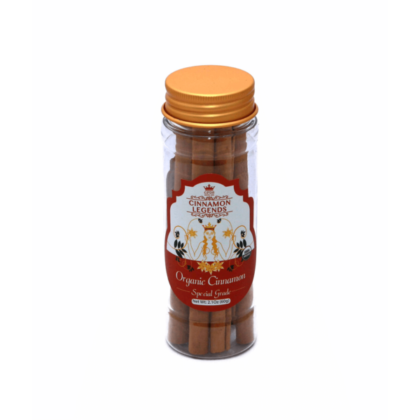 Organic Cinnamon Quills Special Grade – 60g